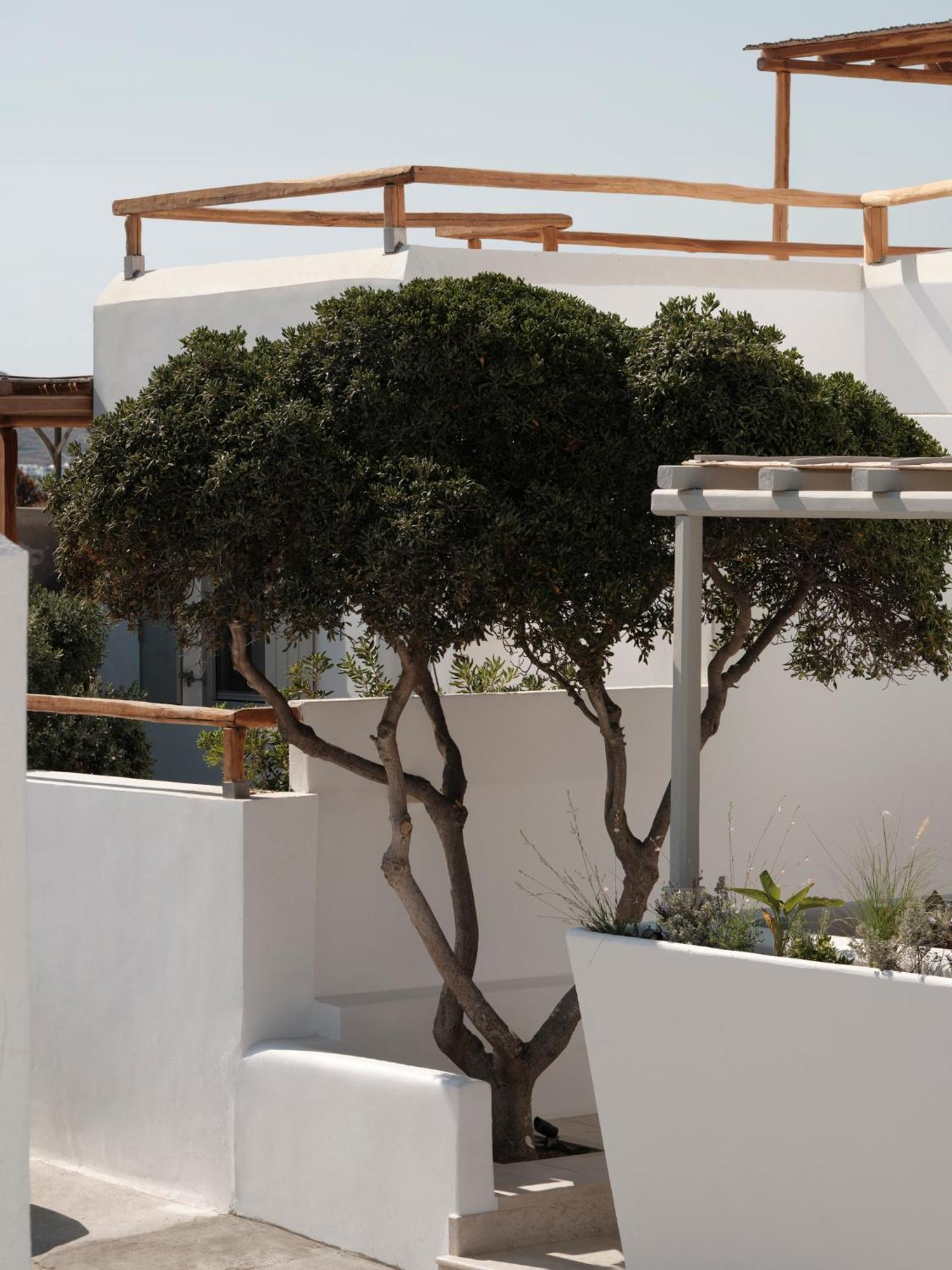 Akria Seaside Suites Naousa Exterior foto