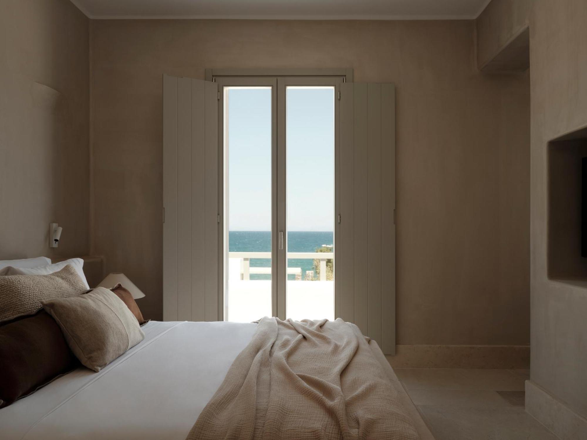 Akria Seaside Suites Naousa Exterior foto