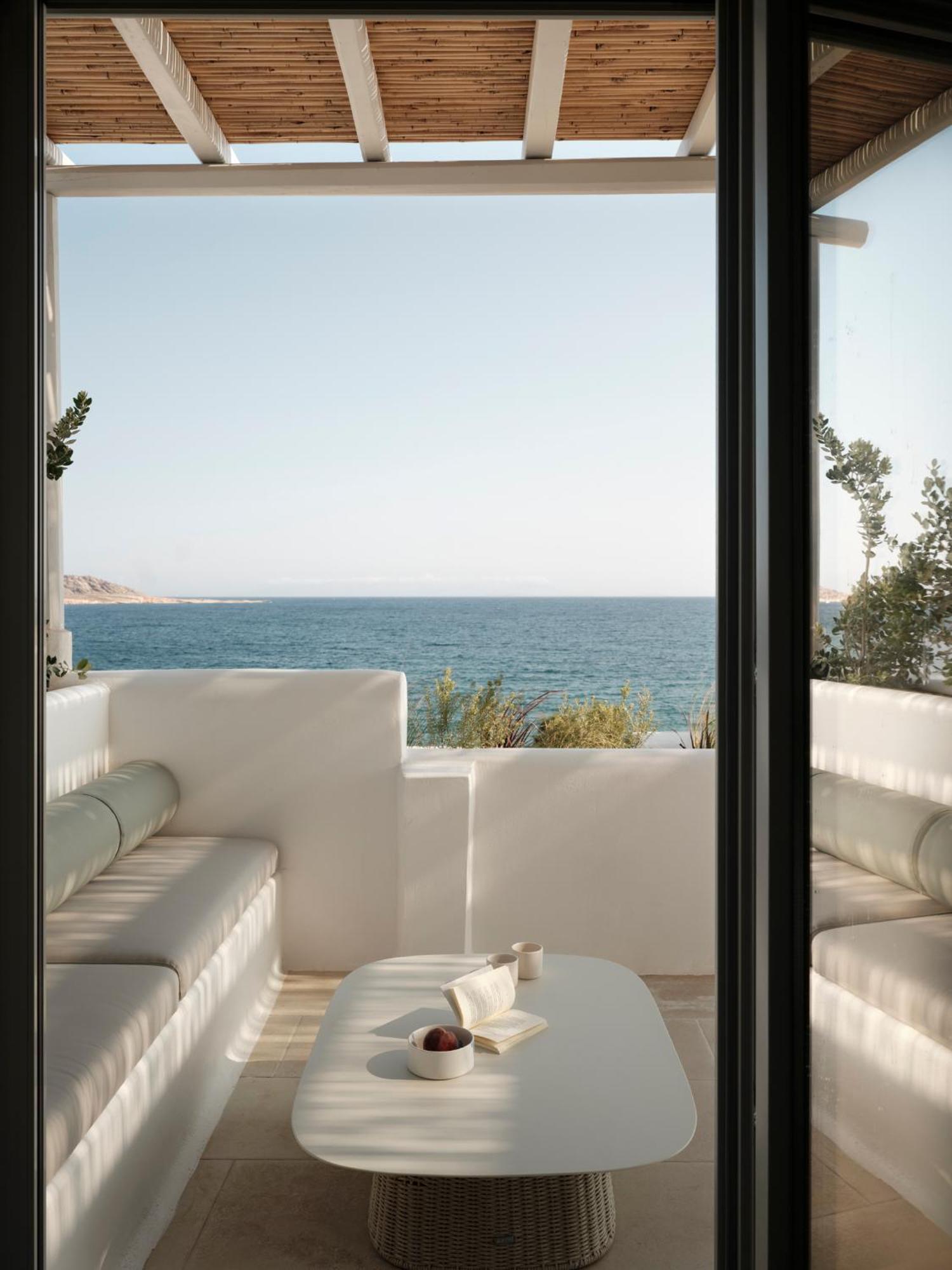 Akria Seaside Suites Naousa Exterior foto